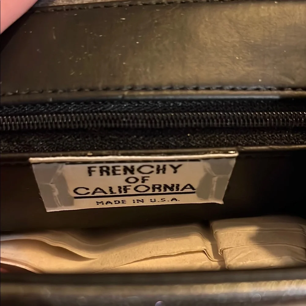 Vintage gunmetal Leather Bag with Gold Chain Brand New with Tags - Picture 5 of 6